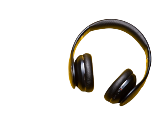 Headphones without background